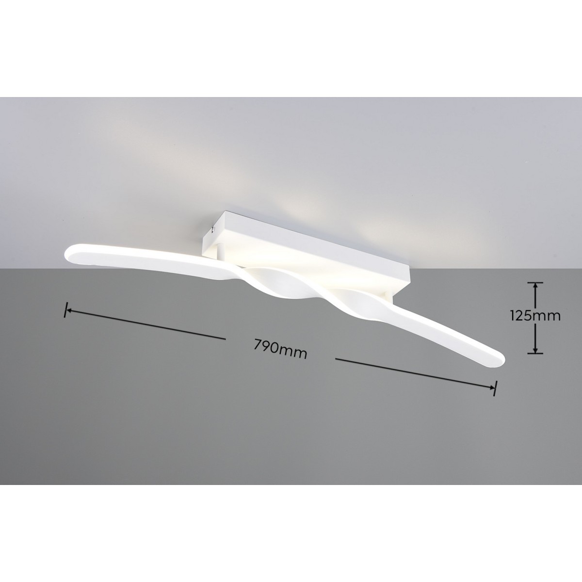 Nowoczesna lampa sufitowa RL GINKO R65791131