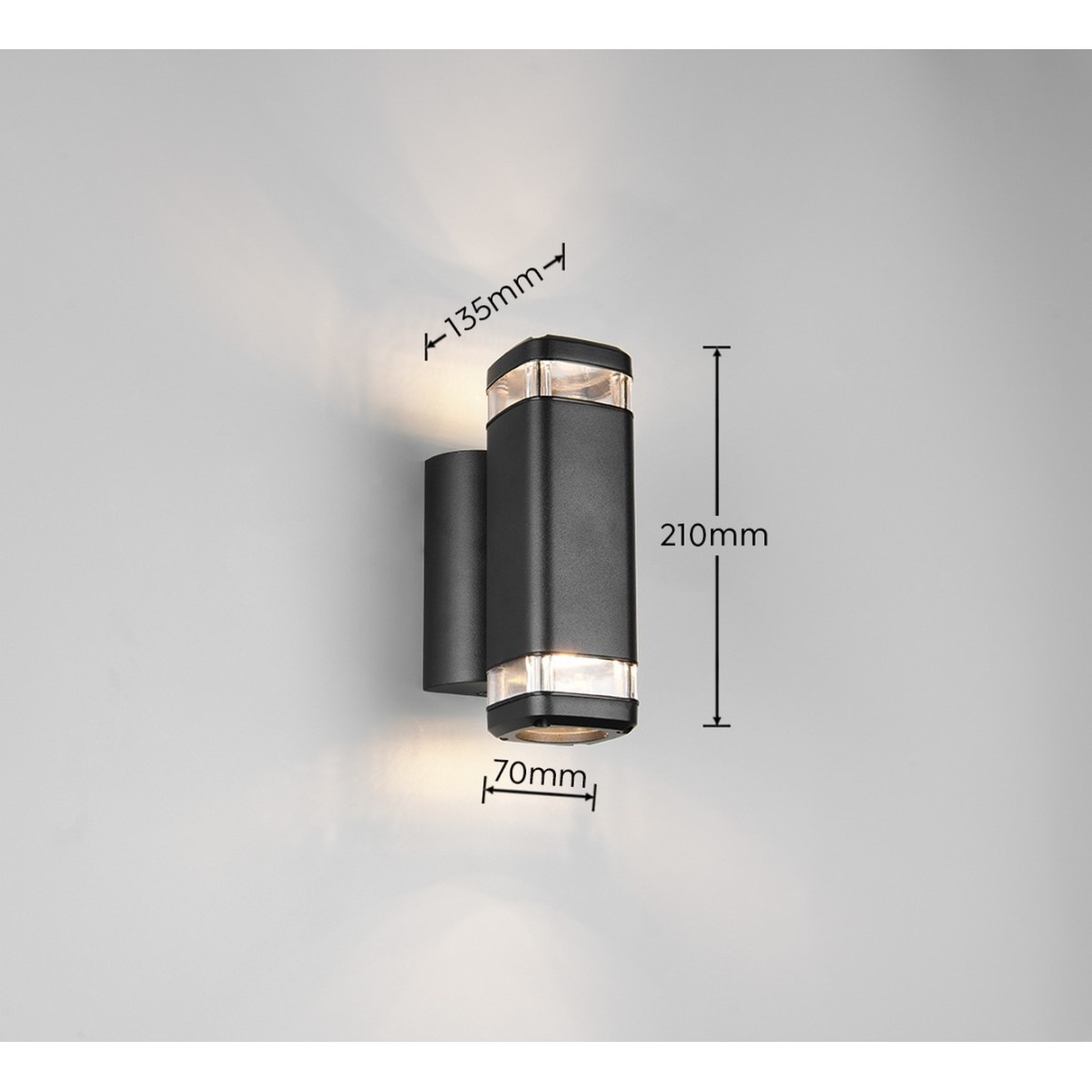 Nowoczesna lampa ogrodowa RL BARCELOS R26446232