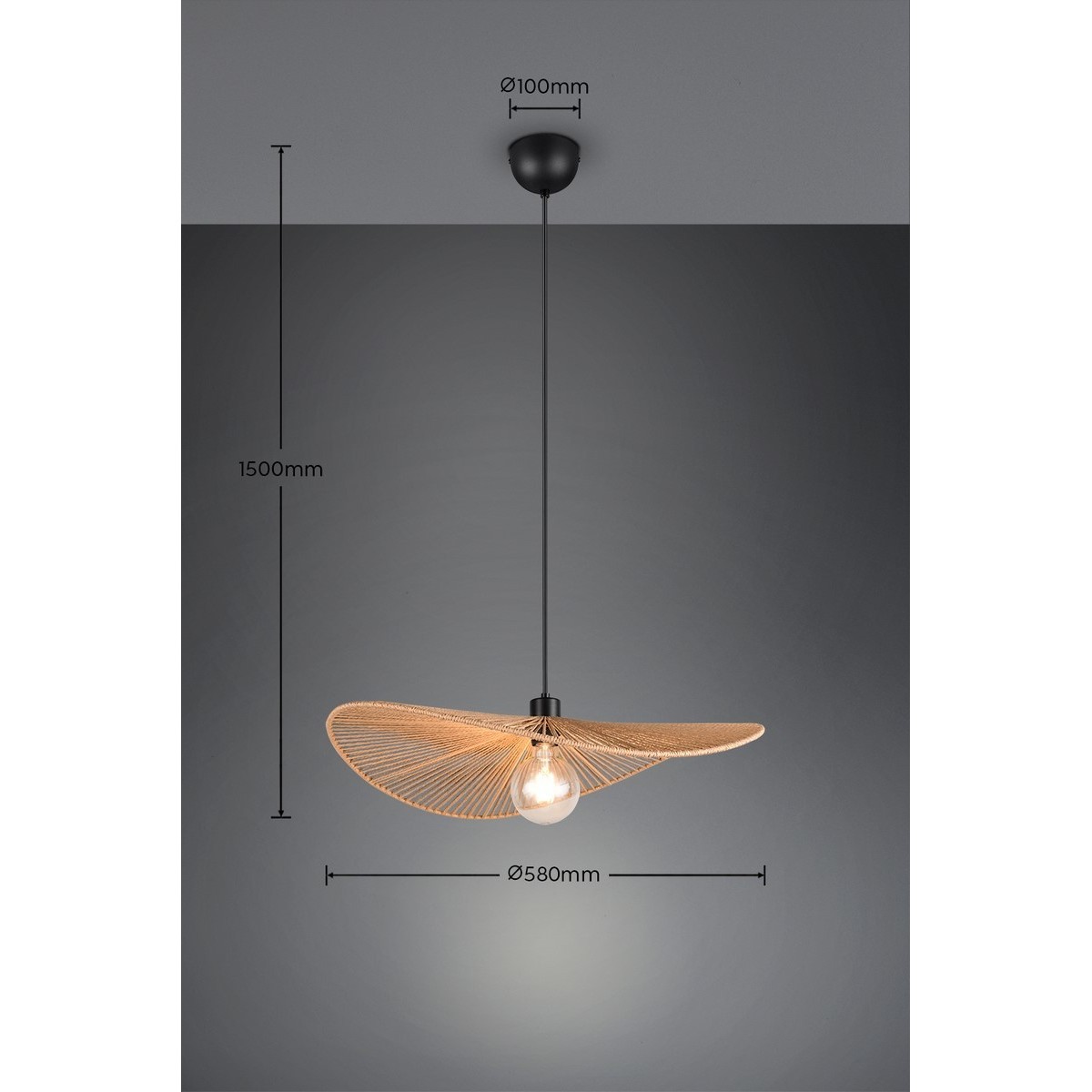 Nowoczesna lampa wisząca RL LAURINE R36161026