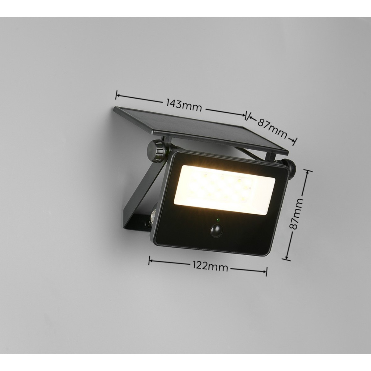 Nowoczesna lampa ogrodowa RL MOURA SOLAR R22109132