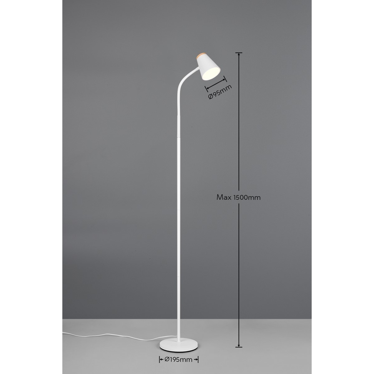 Lampa podłogowa RL PONGO R45831101