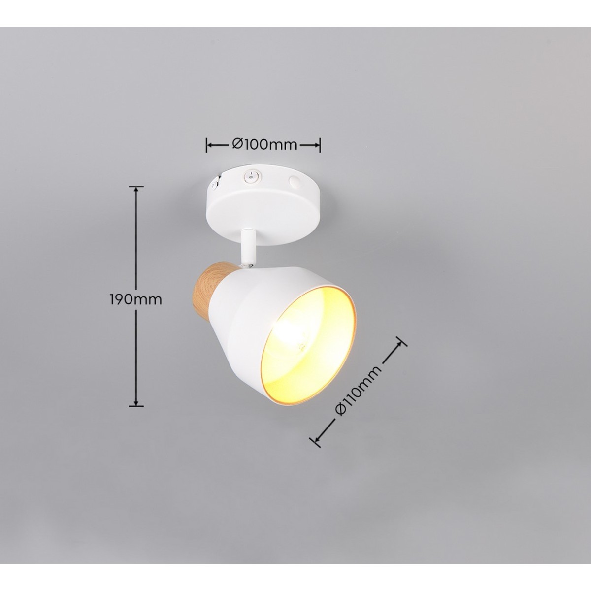 Nowoczesny kinkiet RL VALENTIN R81921731