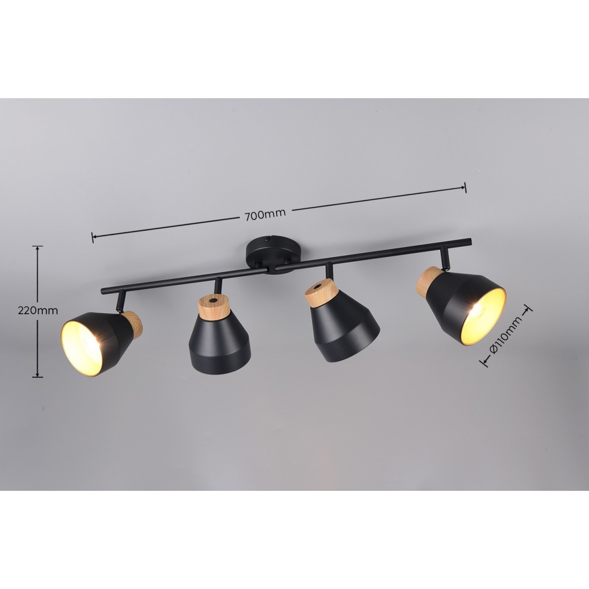 Nowoczesna lampa sufitowa RL VALENTIN R81924032