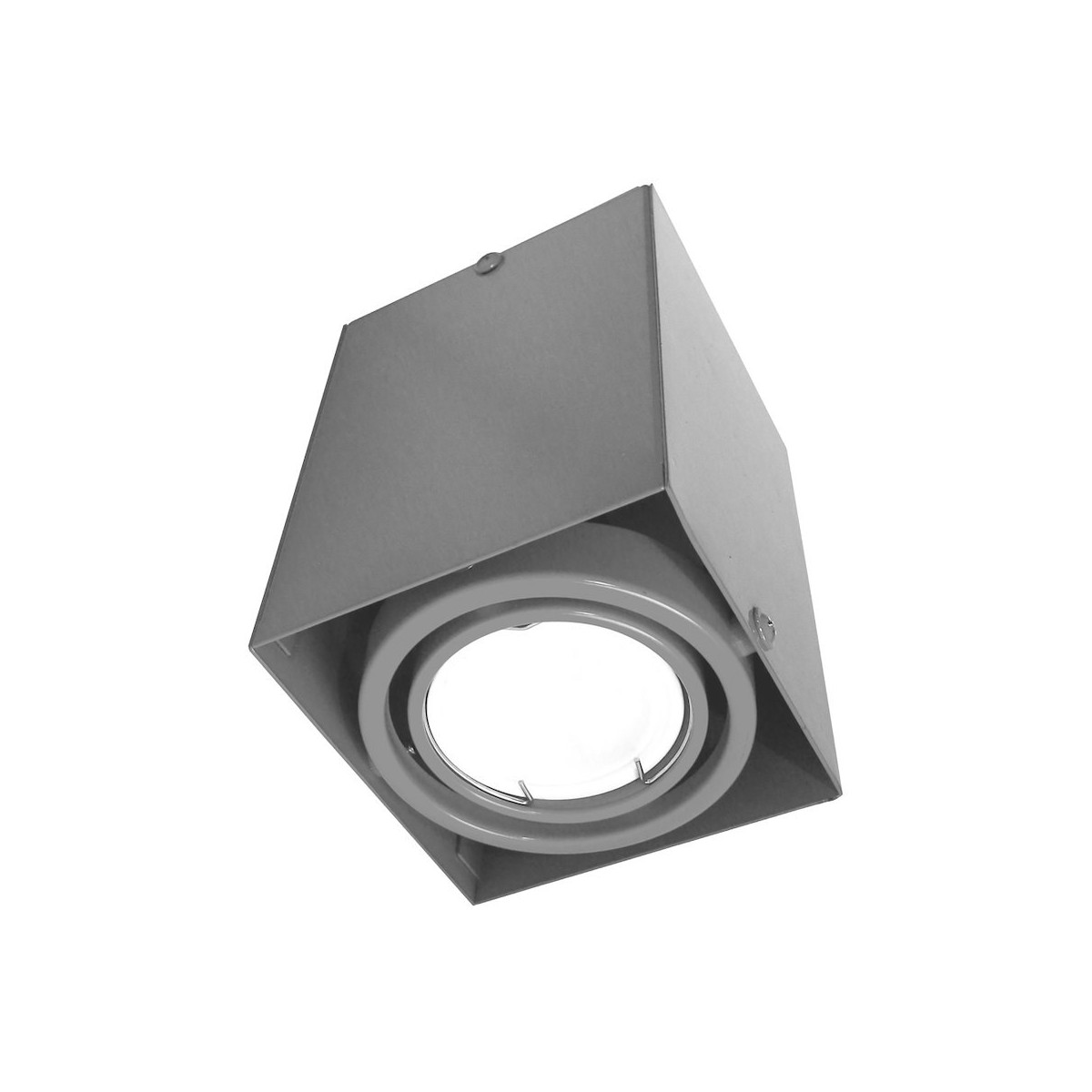 MiLagro LAMPA SUFITOWA BLOCCO SZARY 1x7W GU10 LED ML835