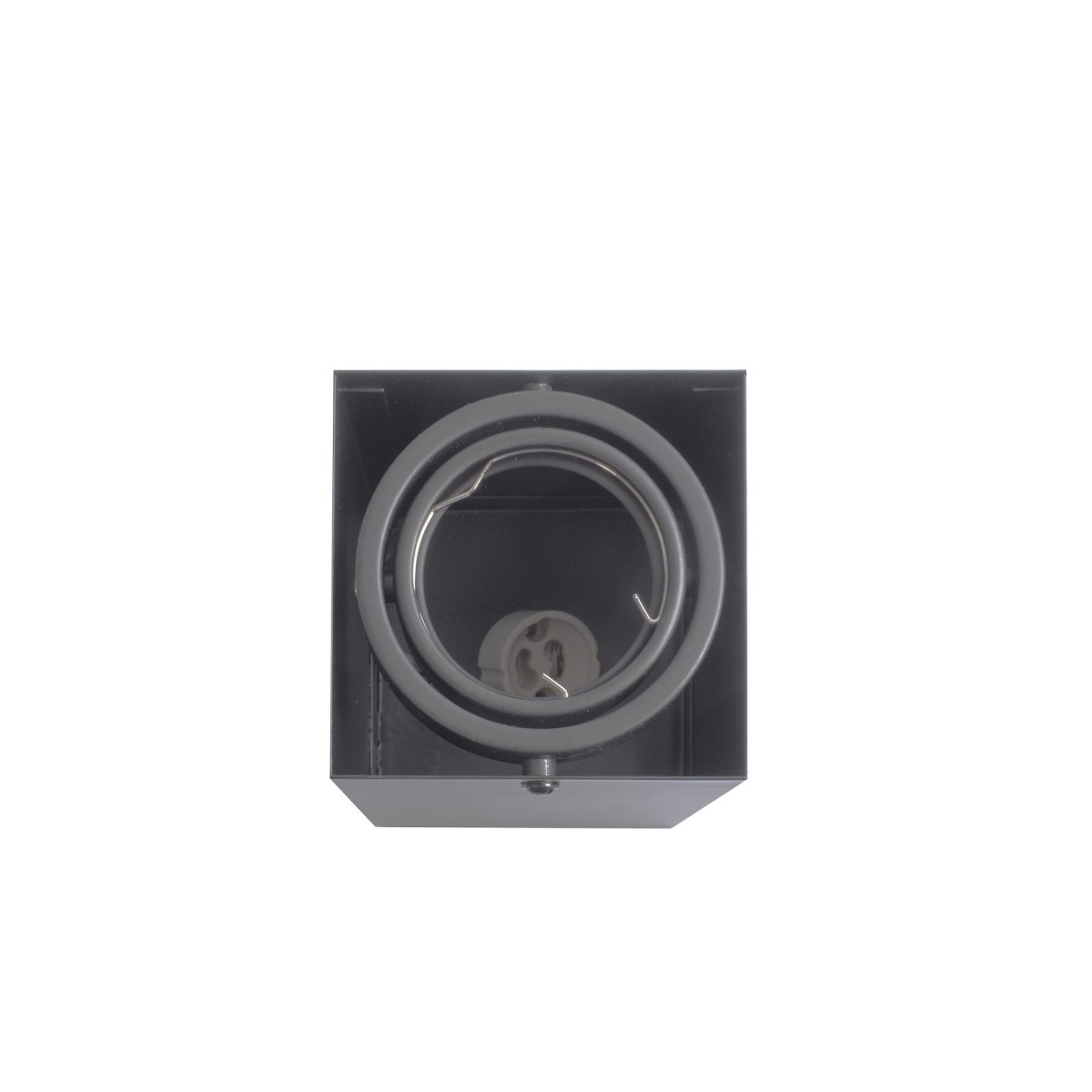 MiLagro LAMPA SUFITOWA BLOCCO SZARY 1x7W GU10 LED ML835