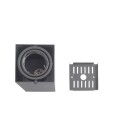 MiLagro LAMPA SUFITOWA BLOCCO SZARY 1x7W GU10 LED ML835