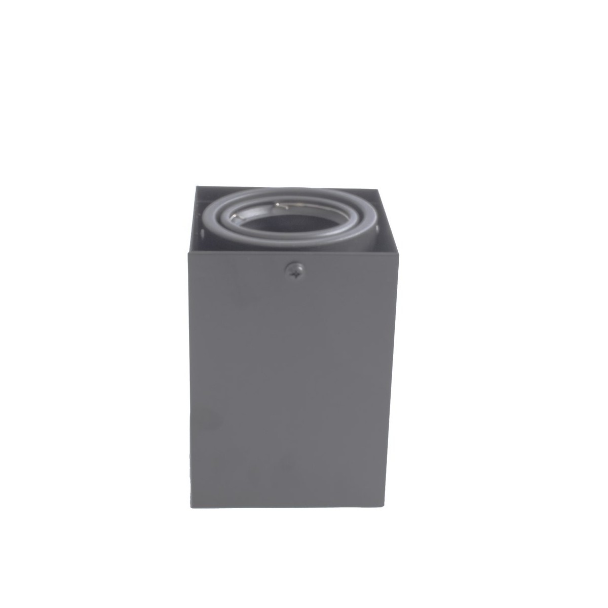 MiLagro LAMPA SUFITOWA BLOCCO SZARY 1x7W GU10 LED ML835