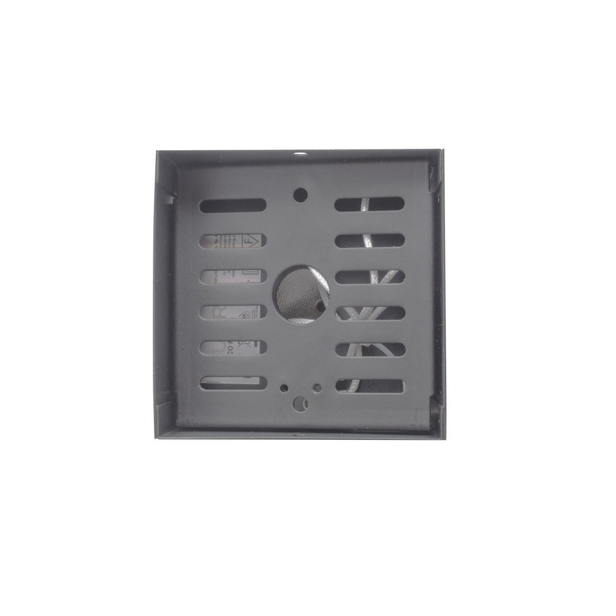 MiLagro LAMPA SUFITOWA BLOCCO SZARY 1x7W GU10 LED ML835