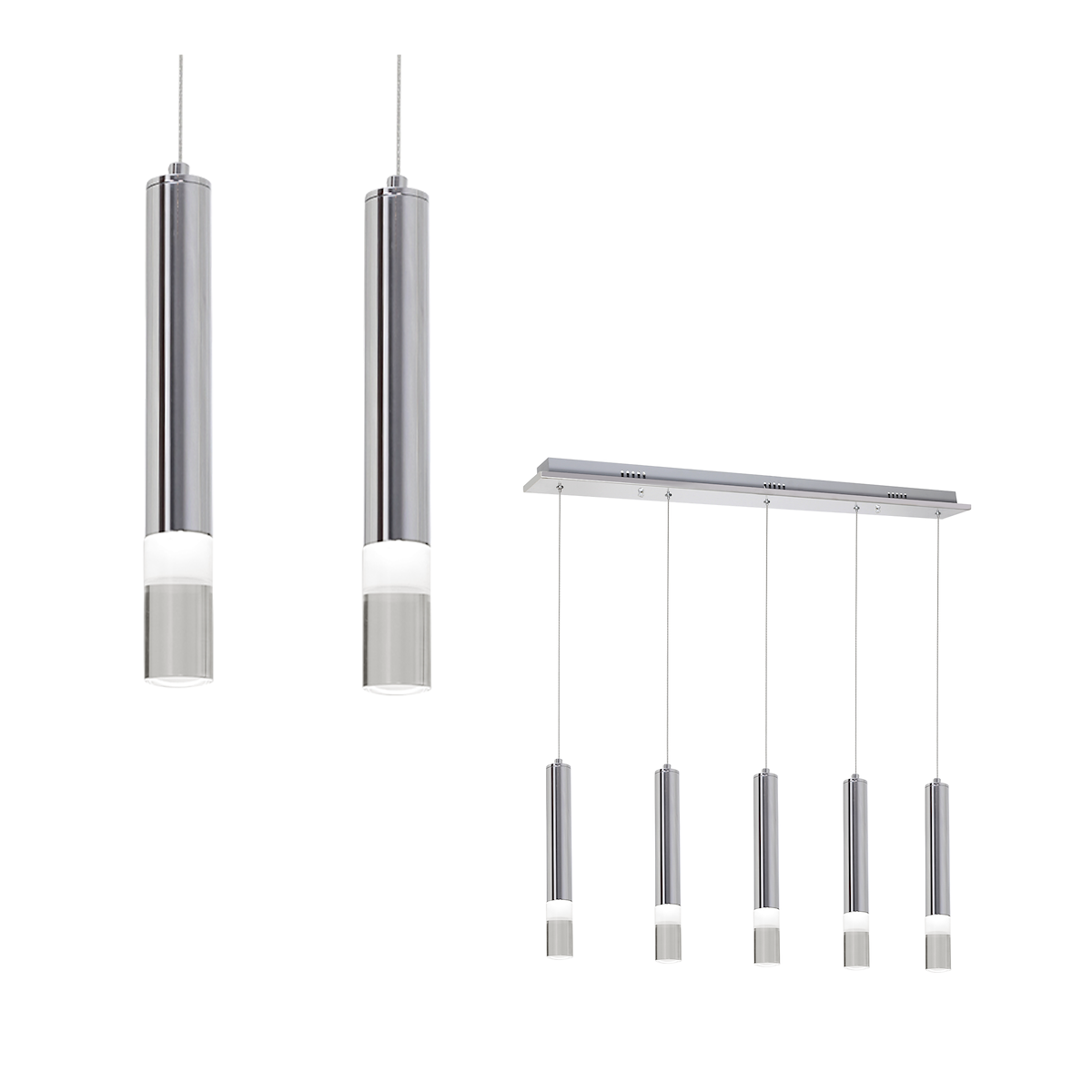MiLagro LAMPA WISZĄCA ICE 25W LED ML323
