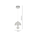 MiLagro LAMPA WISZĄCA VENUS 1x5W LED ML314