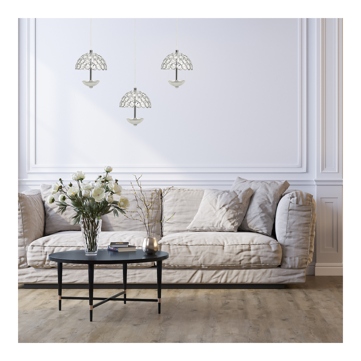 MiLagro LAMPA WISZĄCA VENUS 3x5W LED ML315