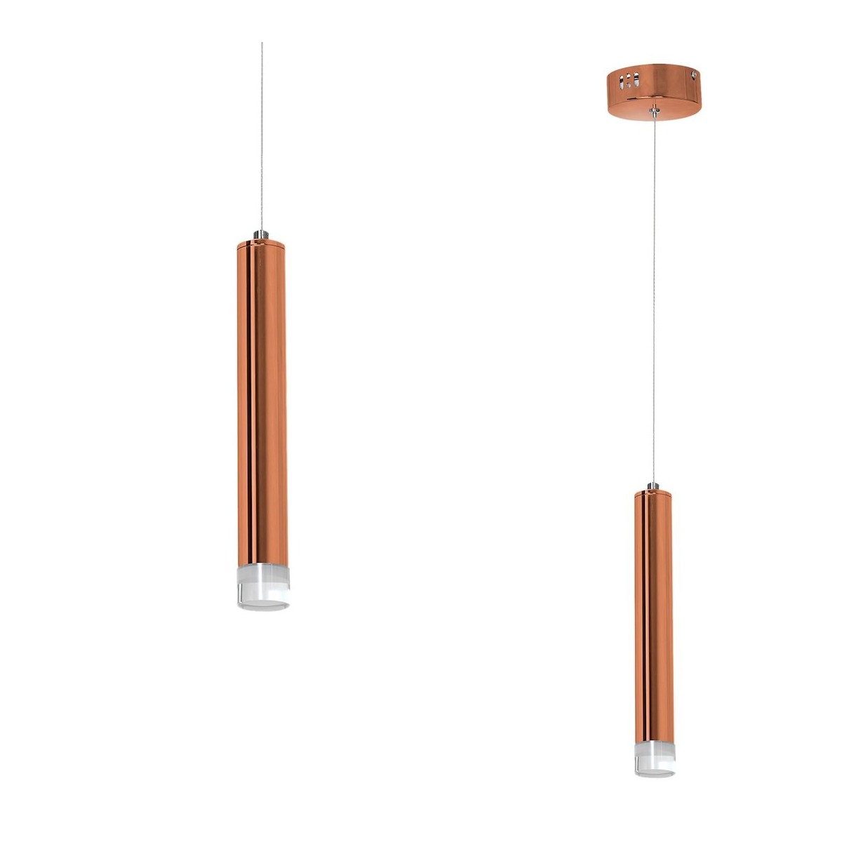 MiLagro LAMPA WISZĄCA COPPER 5W LED ML984