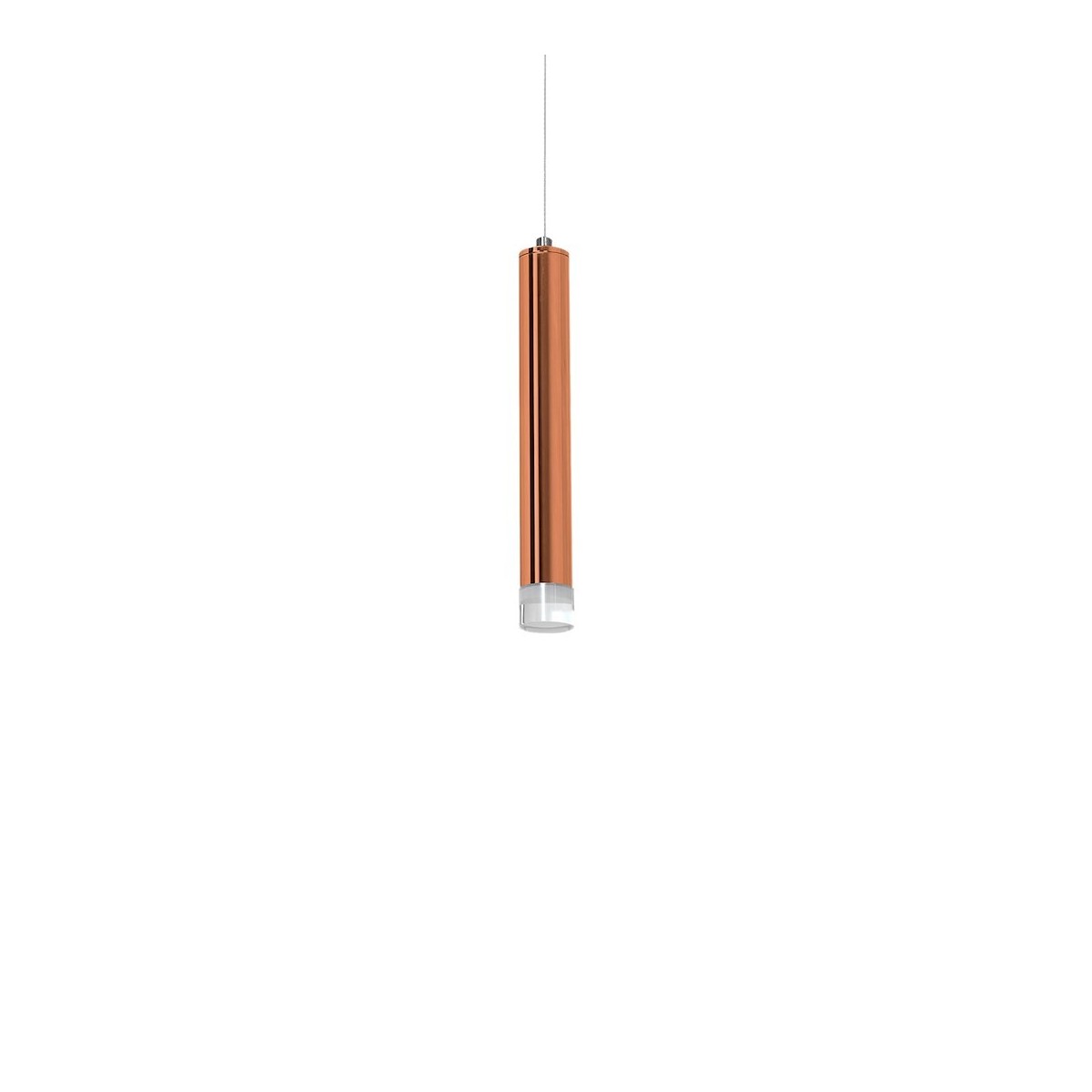 MiLagro ML984 lampa COPPER LED industrial eleganckie oświetlenie