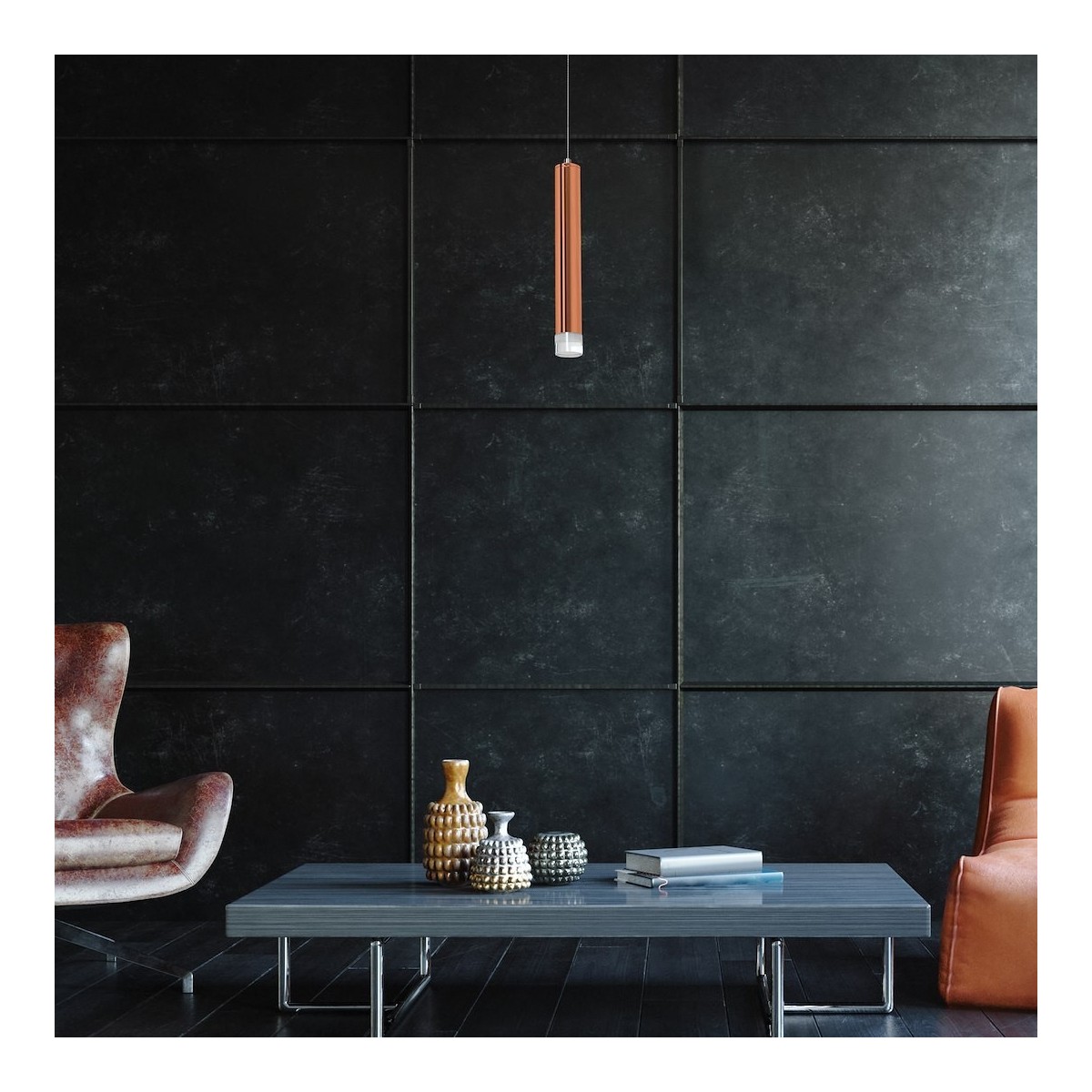 MiLagro LAMPA WISZĄCA COPPER 5W LED ML984