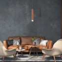 MiLagro ML984 lampa COPPER LED industrial eleganckie oświetlenie