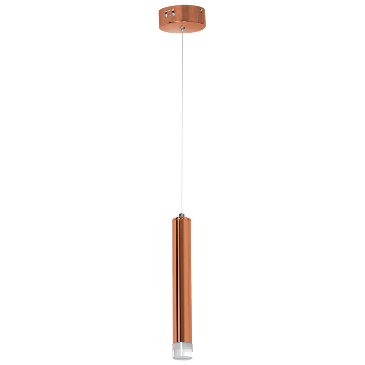 MiLagro ML984 lampa COPPER LED industrial eleganckie oświetlenie