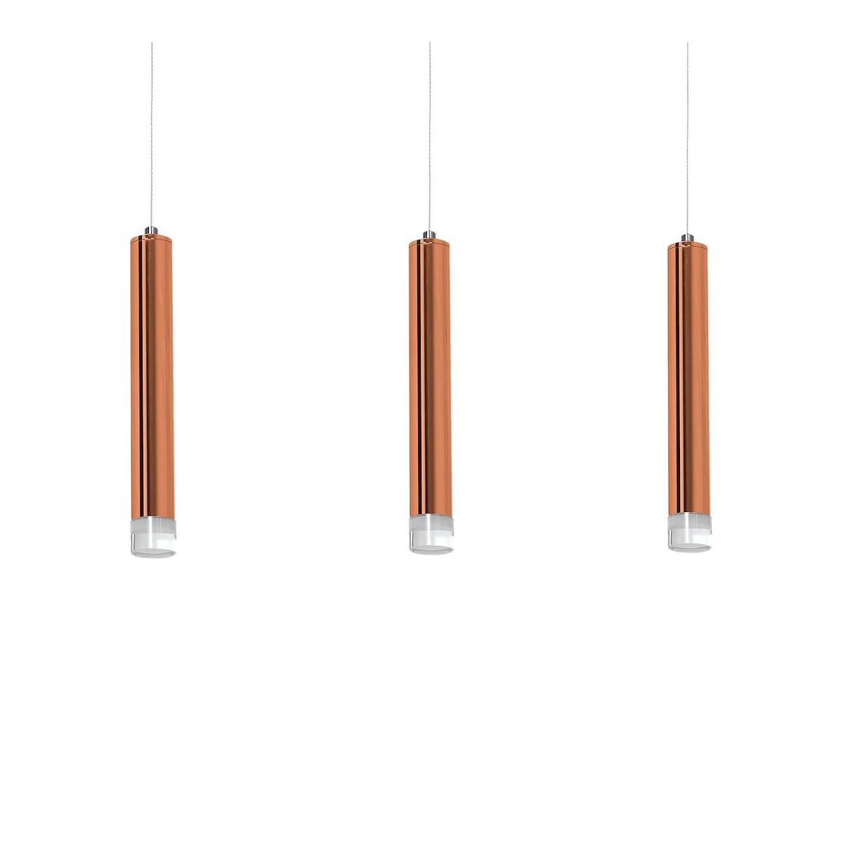 MiLagro ML985 lampa COPPER 3 LED premium oświetlenie