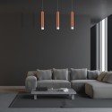 MiLagro ML985 lampa COPPER 3 LED premium oświetlenie