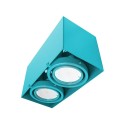MiLagro LAMPA SUFITOWA BLOCCO TURKUS 2x7W GU10 LED ML845