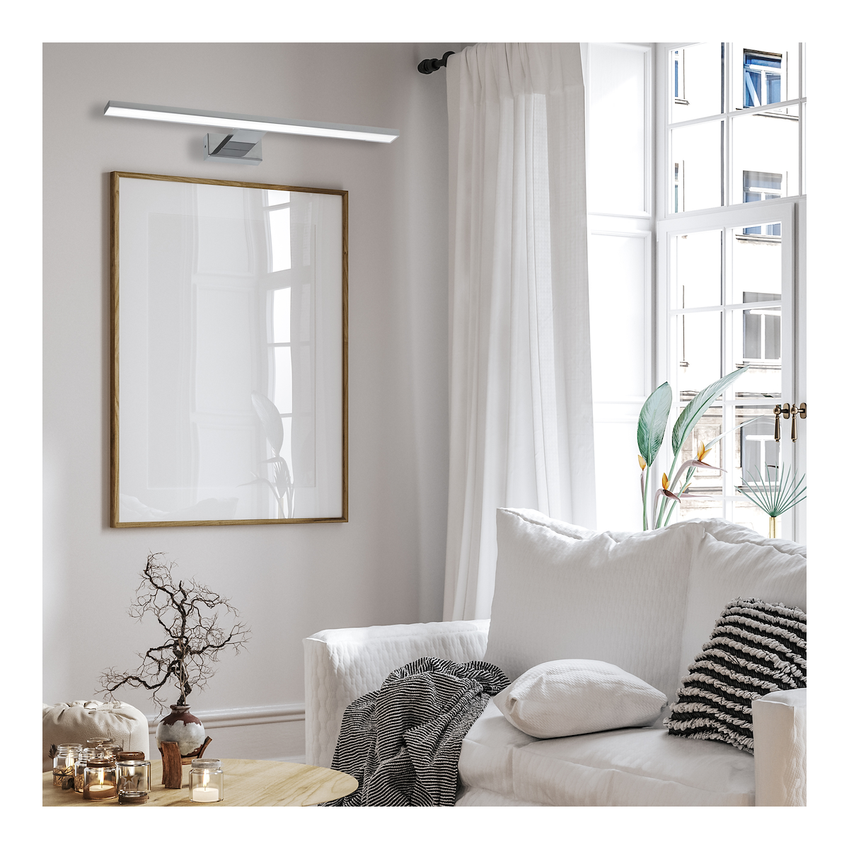 MiLagro ML029 kinkiet SHINE chrom LED eleganckie oświetlenie