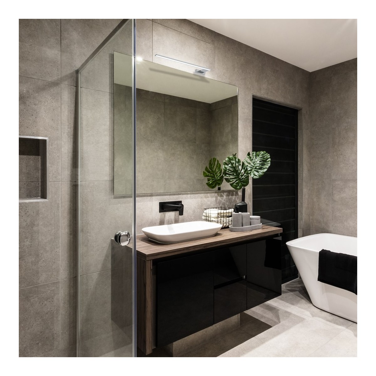 MiLagro Kinkiet SHINE CHROME 45cm 11W LED ML031