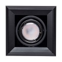 MiLagro Lampa Podtynkowa Blocco 1x7W GU10 Led Czarny ML472