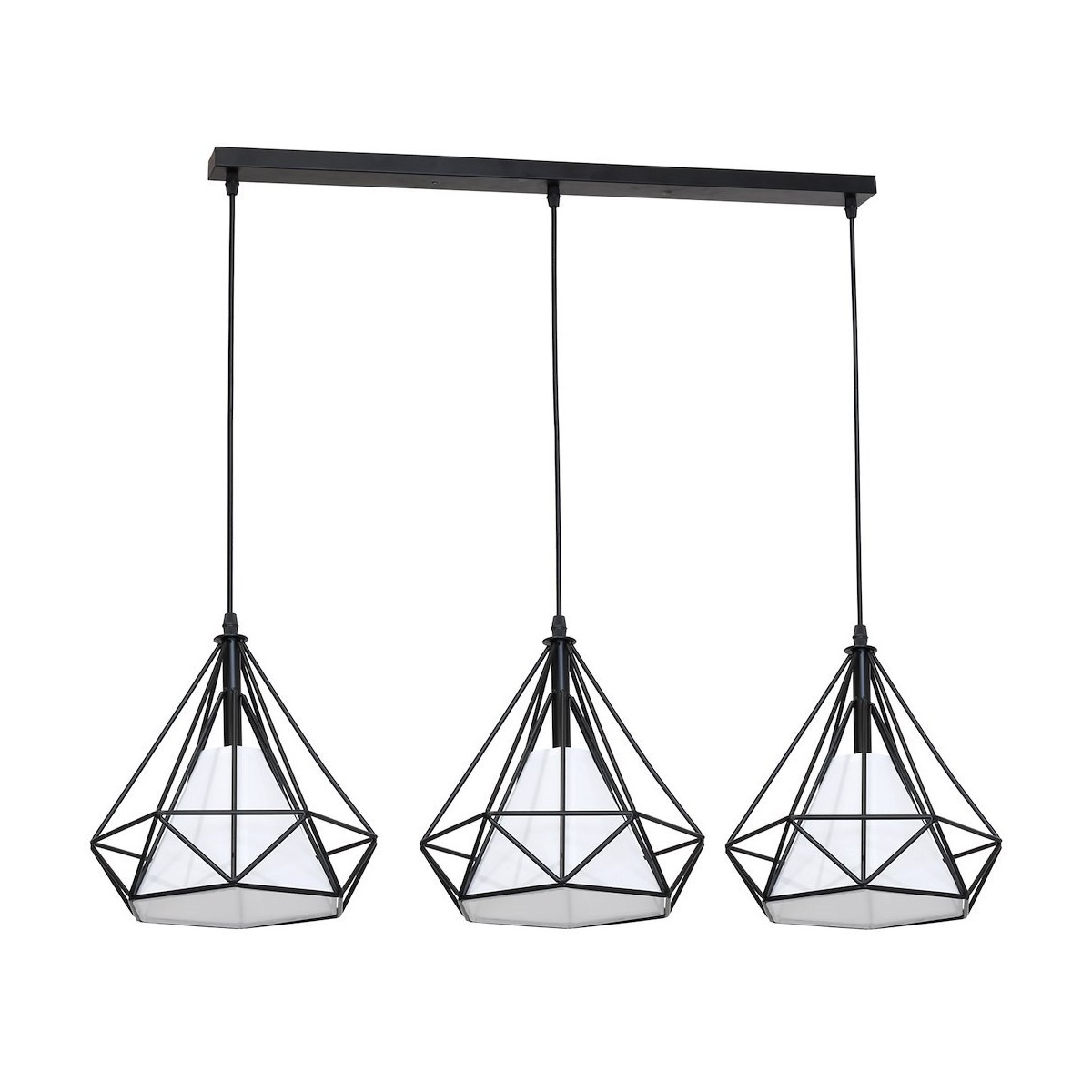 MiLagro Lampa Wisząca TRIANGOLO 3xE27 ML162