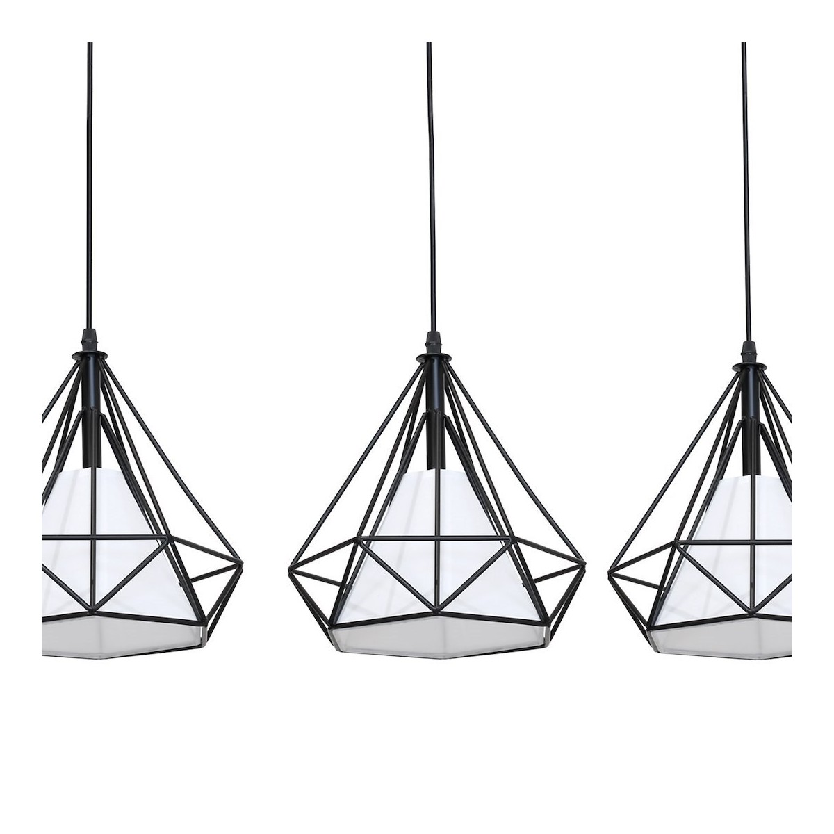MiLagro Lampa Wisząca TRIANGOLO 3xE27 ML162