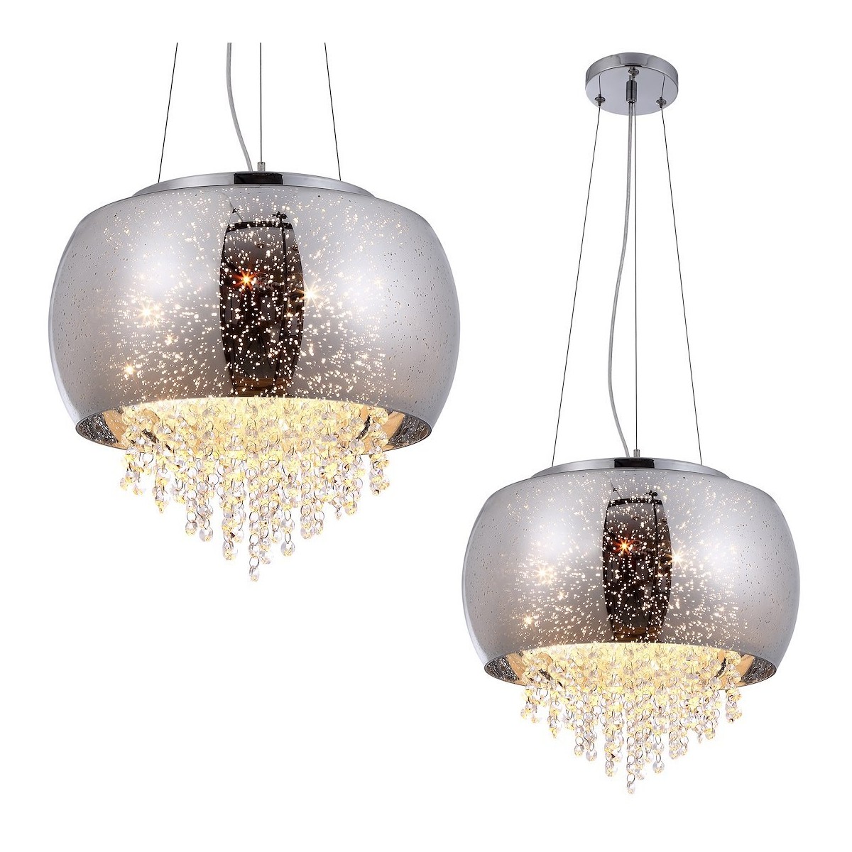 MiLagro ML241 lampa STARLIGHT glamour nowoczesne lampy do wnętrz