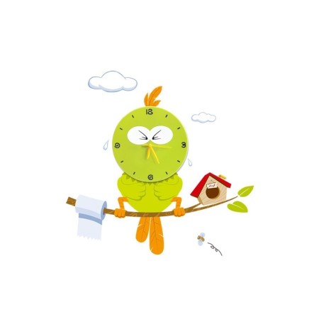 MiLagro Lampka dziecięca BIRD LED CLOCK 0,6W LED ML208