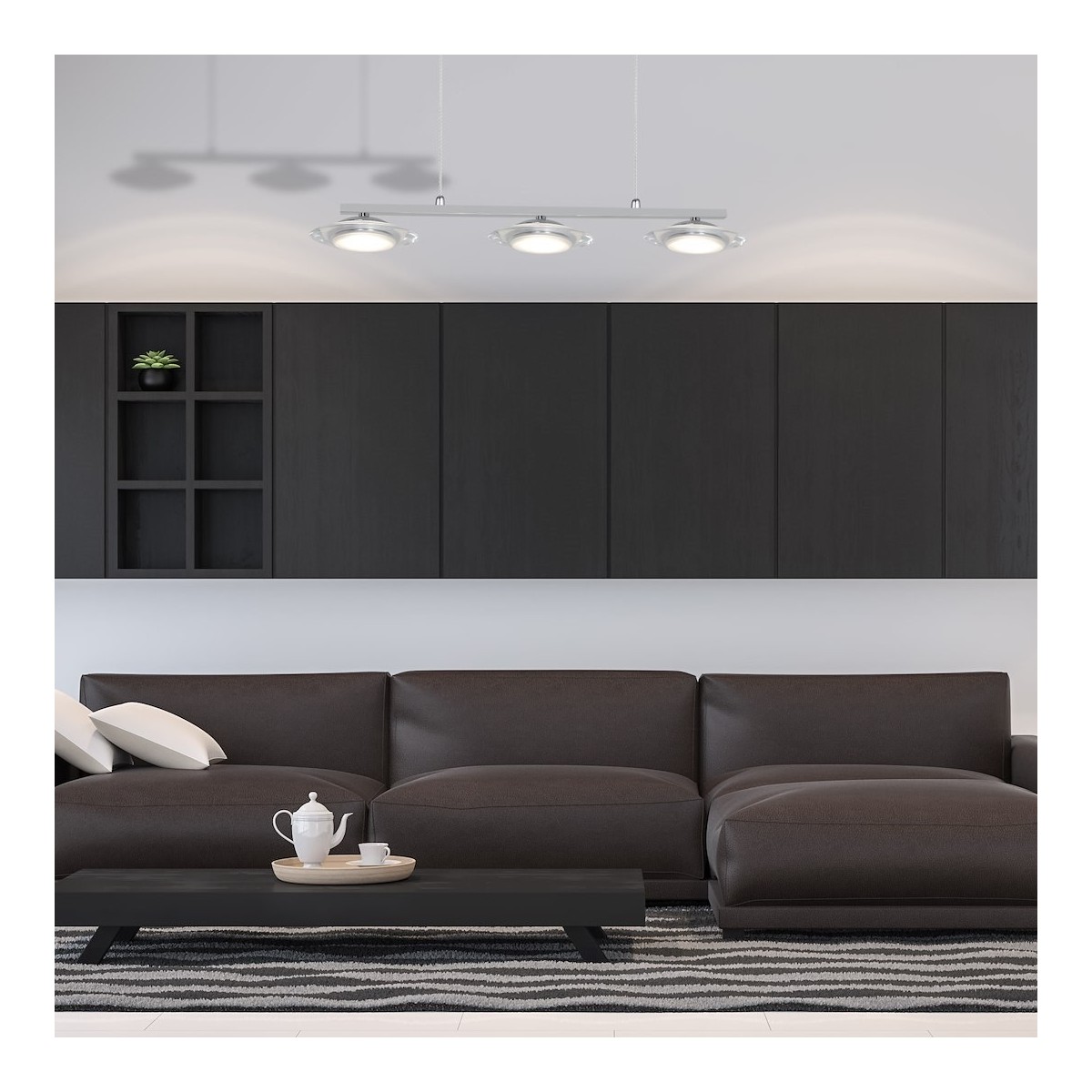 MiLagro LAMPA WISZĄCA ELLIPSE 15W LED ML416