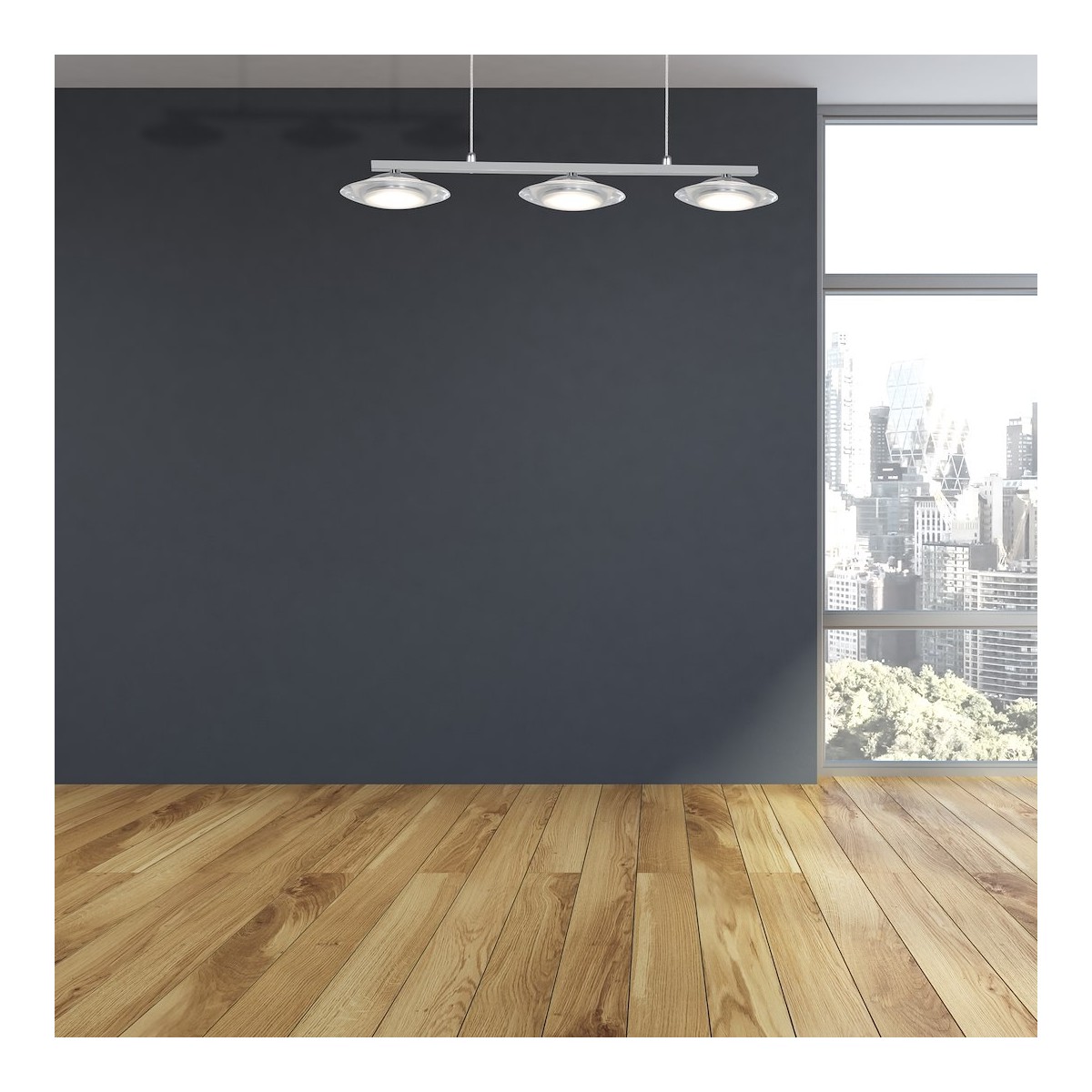 MiLagro LAMPA WISZĄCA ELLIPSE 15W LED ML416