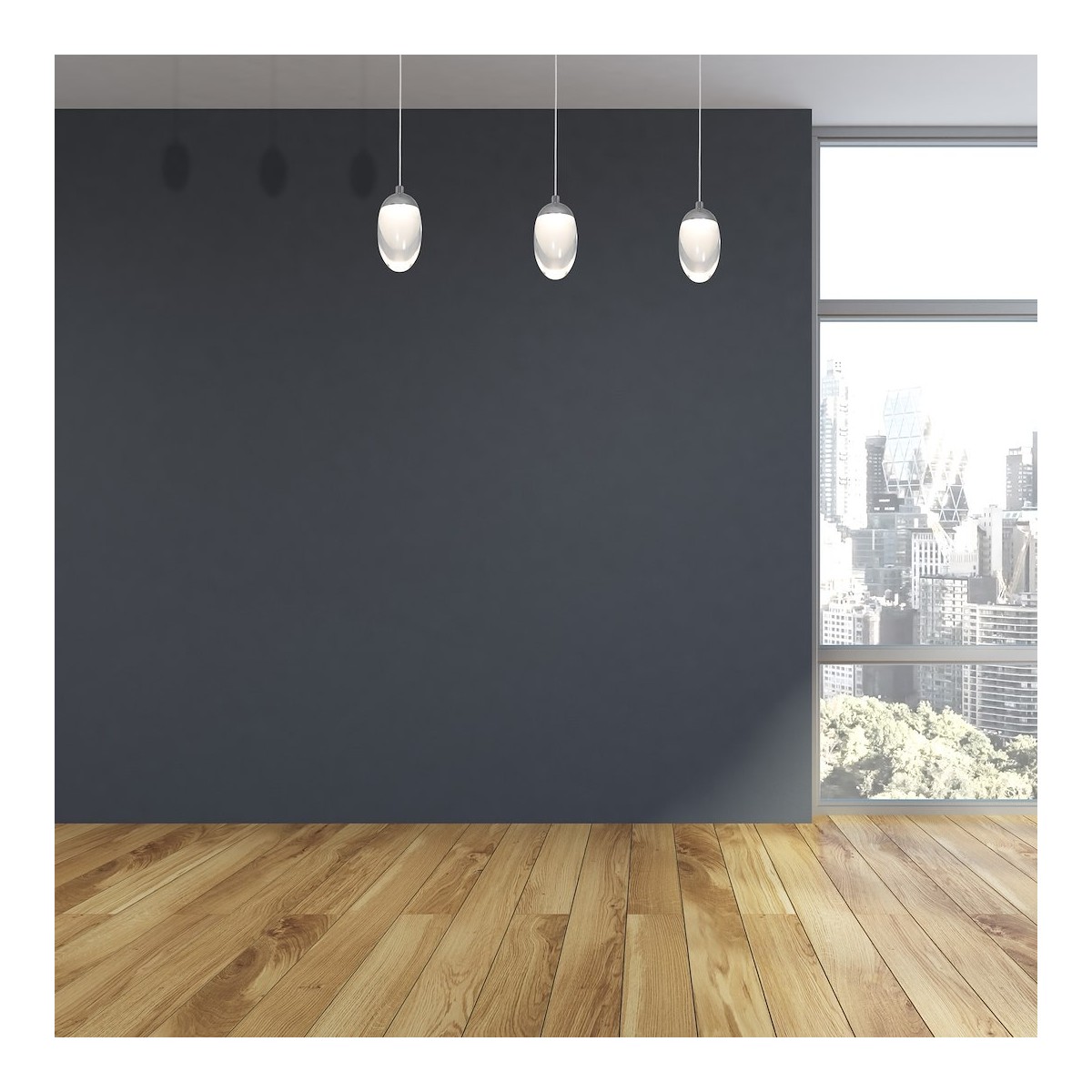 MiLagro LAMPA WISZĄCA OVO 15W LED ML428