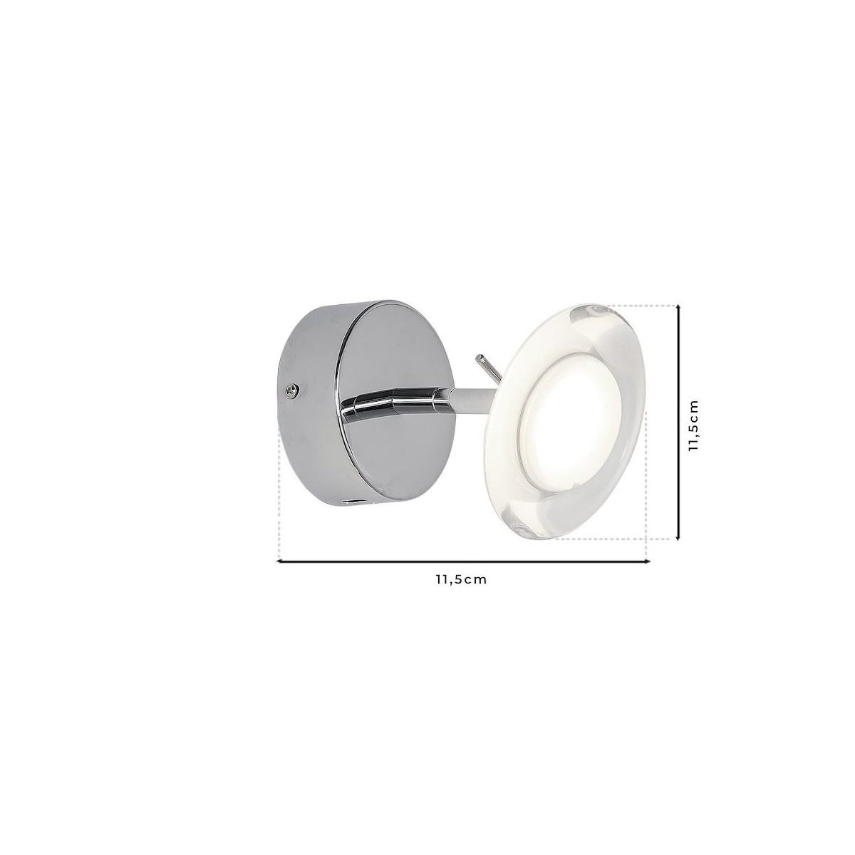 MiLagro ML308 kinkiet ELLIPSE LED klimatyczne oświetlenie