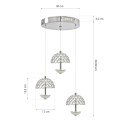 MiLagro LAMPA WISZĄCA VENUS  3x5W LED ML316