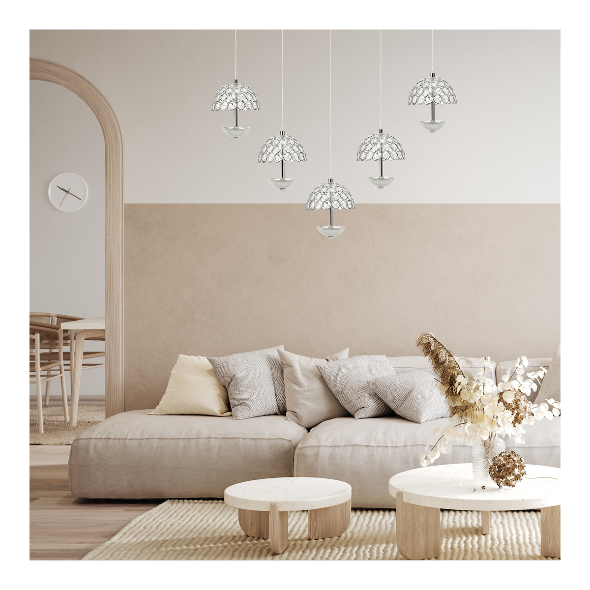 MiLagro LAMPA WISZĄCA VENUS 5x5W LED ML317