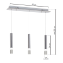 MiLagro LAMPA WISZĄCA ICE 15W LED ML322