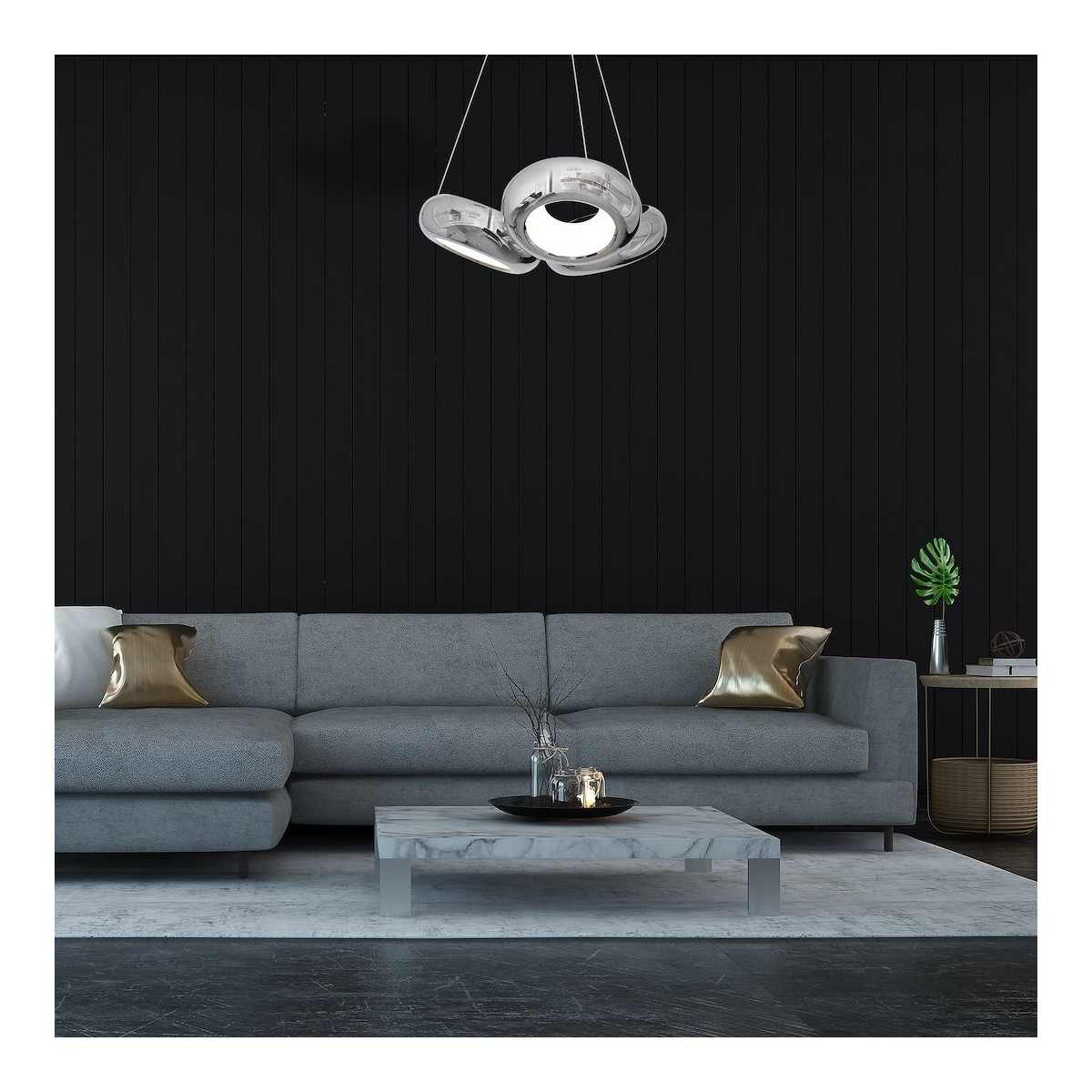 MiLagro ML329 lampa MERCURIO 3 LED oświetlenie klasy premium