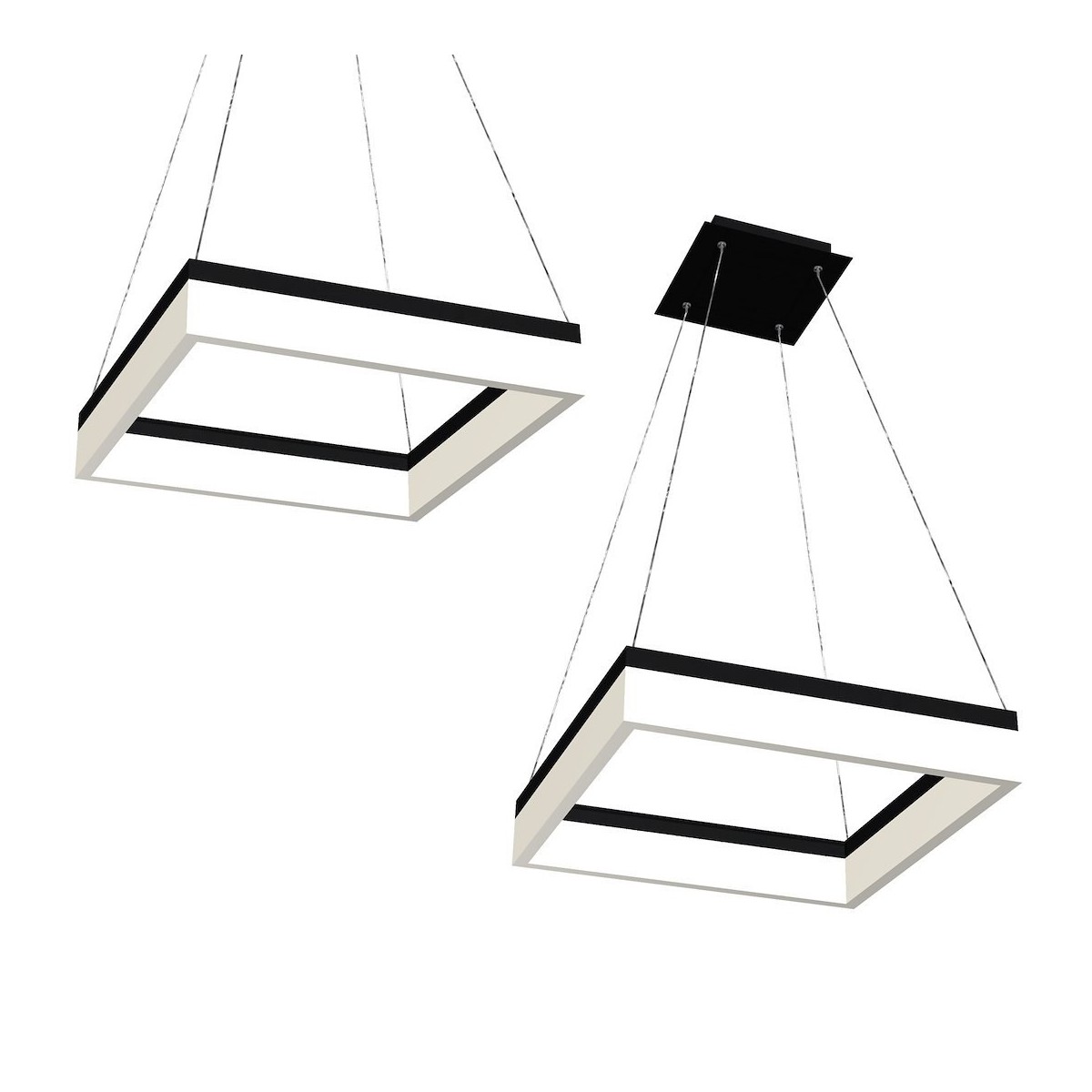 MiLagro LAMPA WISZĄCA NERO 32W LED ML081
