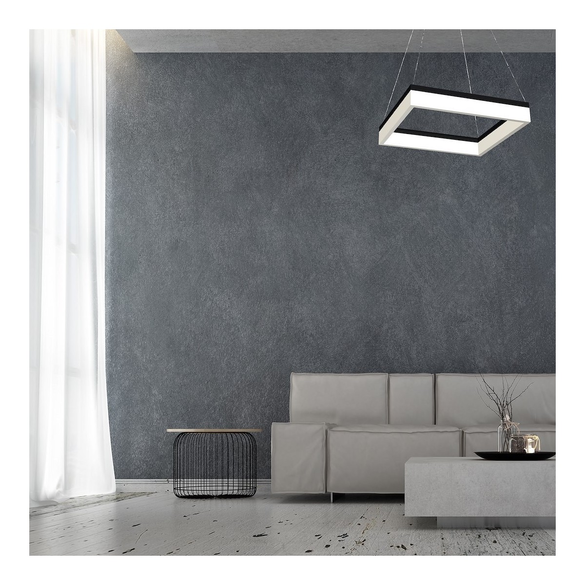 MiLagro LAMPA WISZĄCA NERO 32W LED ML081