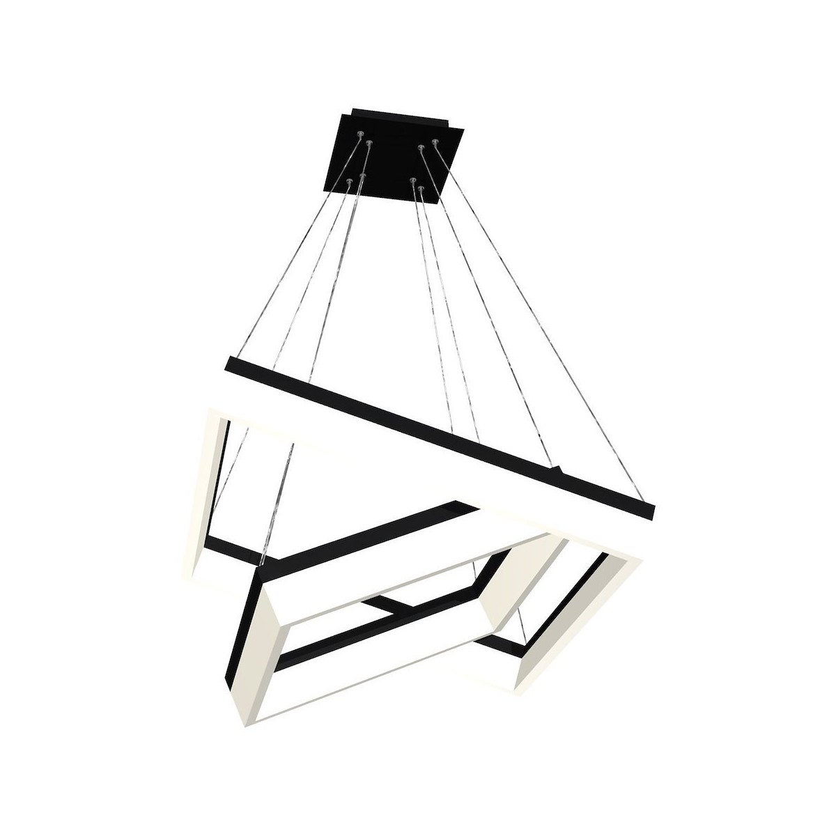 MiLagro LAMPA WISZĄCA NERO 80W LED ML082