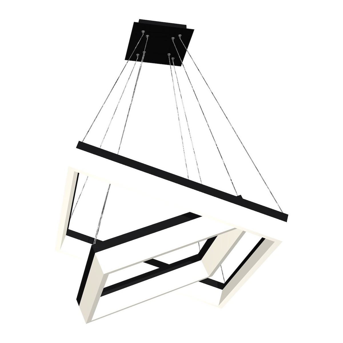 MiLagro LAMPA WISZĄCA NERO 80W LED ML082