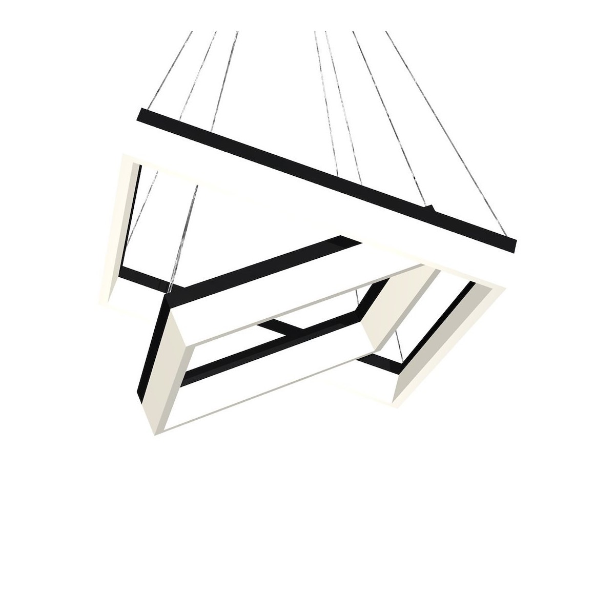 MiLagro LAMPA WISZĄCA NERO 80W LED ML082