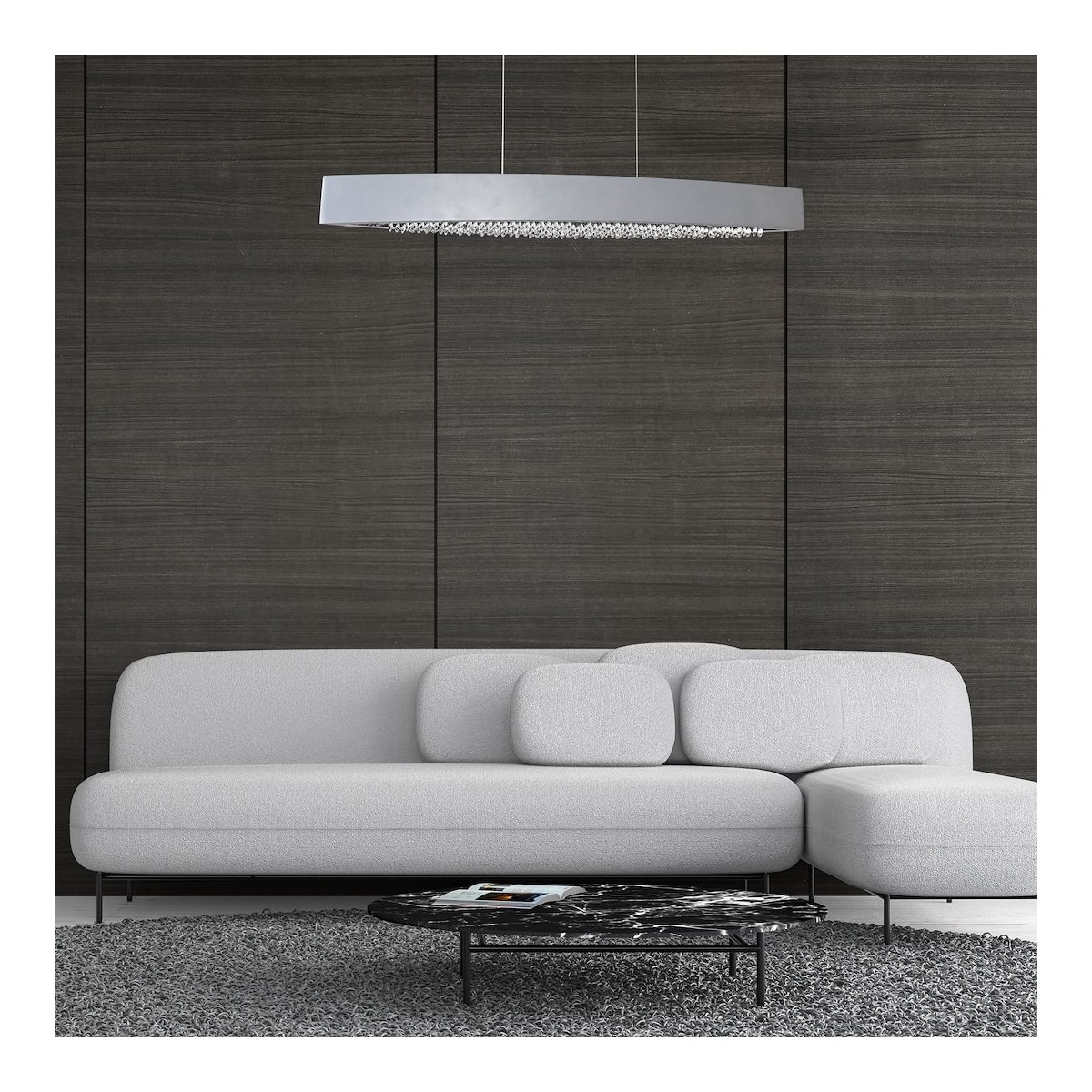 MiLagro LAMPA WISZĄCA BOCCA 24W LED ML016