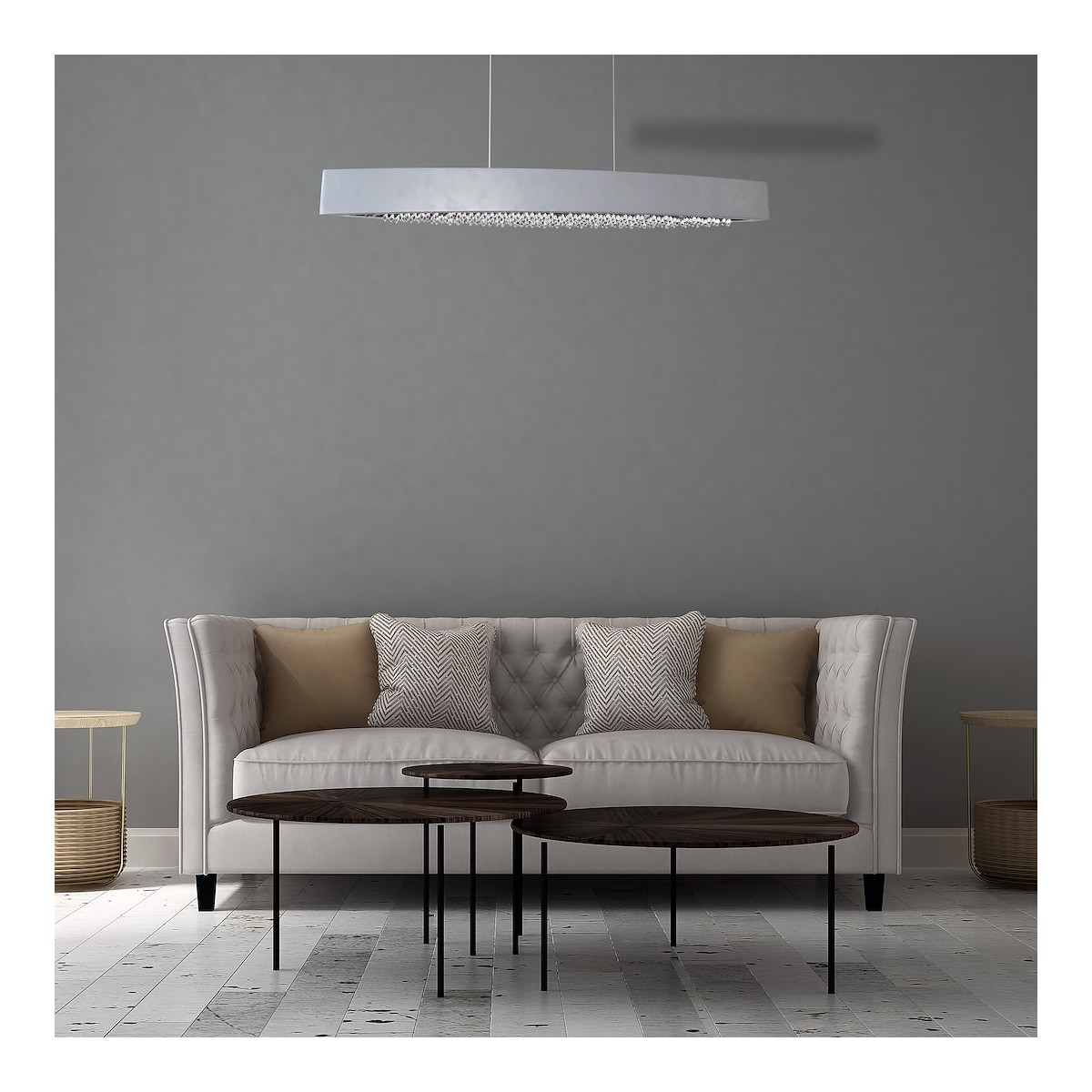 MiLagro LAMPA WISZĄCA BOCCA 24W LED ML016