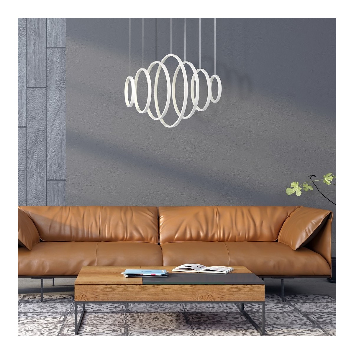 MiLagro LAMPA WISZĄCA VERTIGO 96W LED ML335