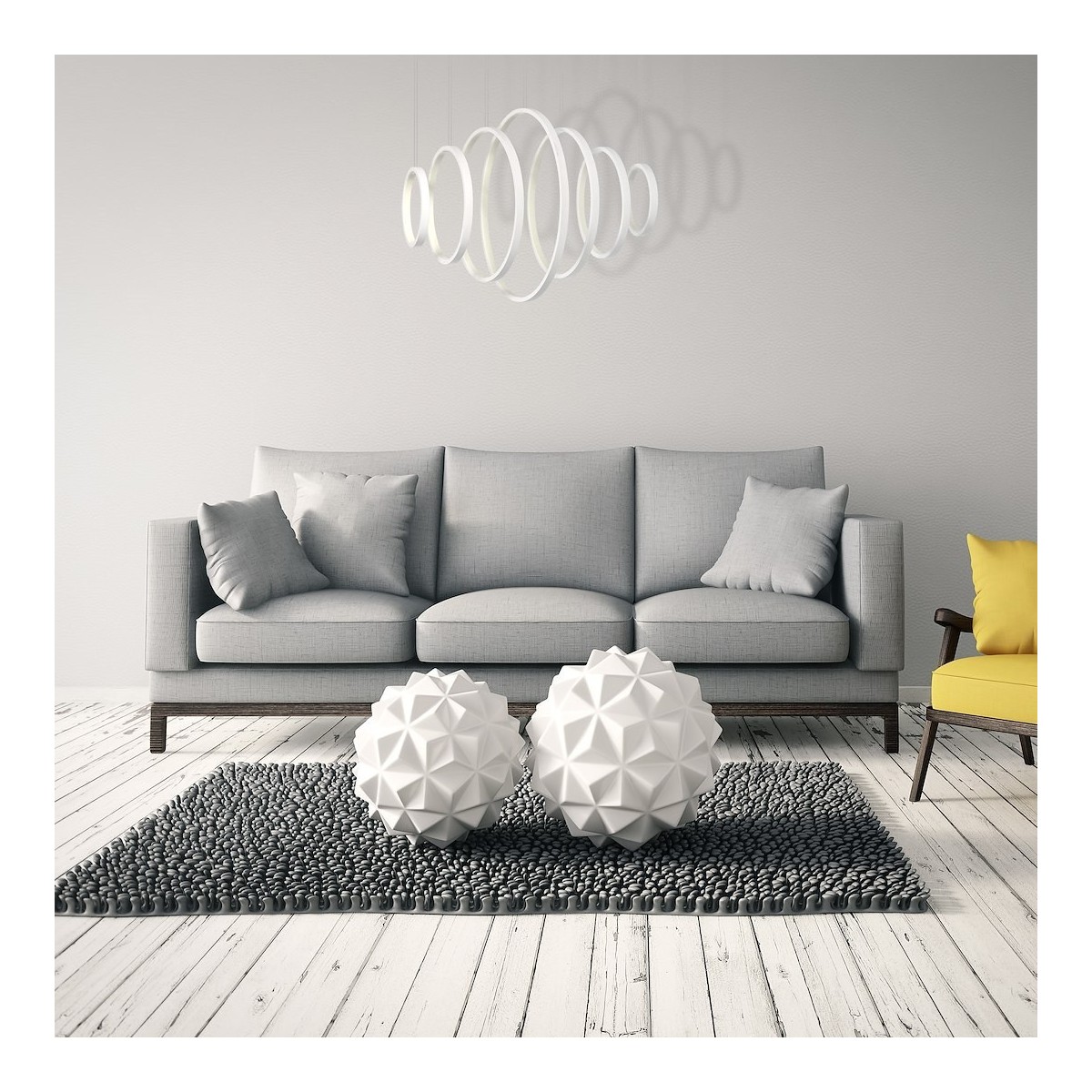 MiLagro LAMPA WISZĄCA VERTIGO 96W LED ML335