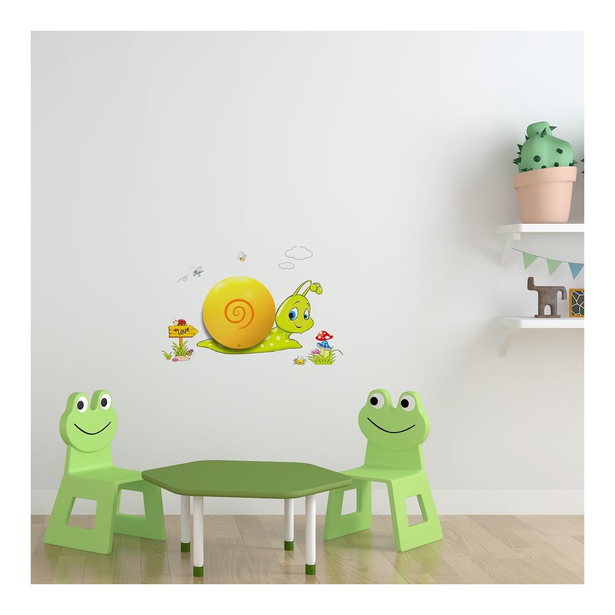 MiLagro LAMPKA DZIECIĘCA ŚLIMAK 0,6W LED ML113
