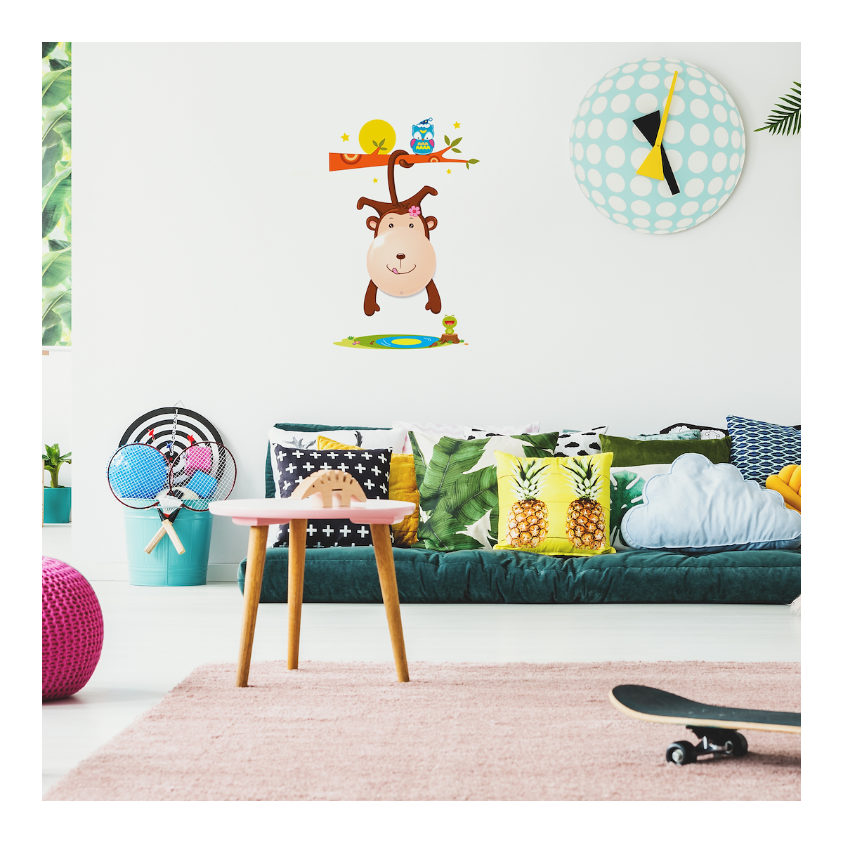 MiLagro LAMPKA DZIECIĘCA MONKEY 0,6W LED ML115