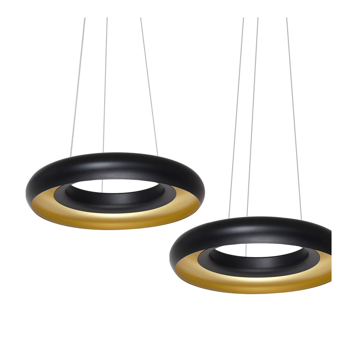 MiLagro ML354 lampa RONDO NERO LED designerskie oświetlenie